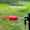 4/6M Adjustable Camping Tent Awning Wind Rope With Fastener Buckle Pulley Tensioner Ratchet Hangers For Lights