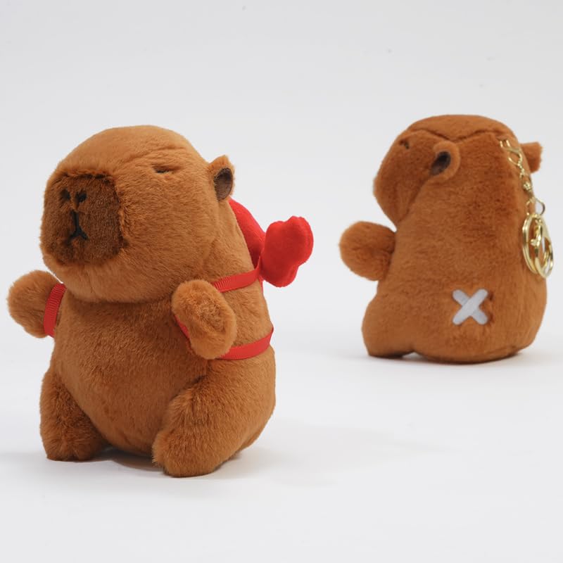 Clearstone Capybara Plush Brown Keychain, Chavimaru, Lobster, 18.5cm,