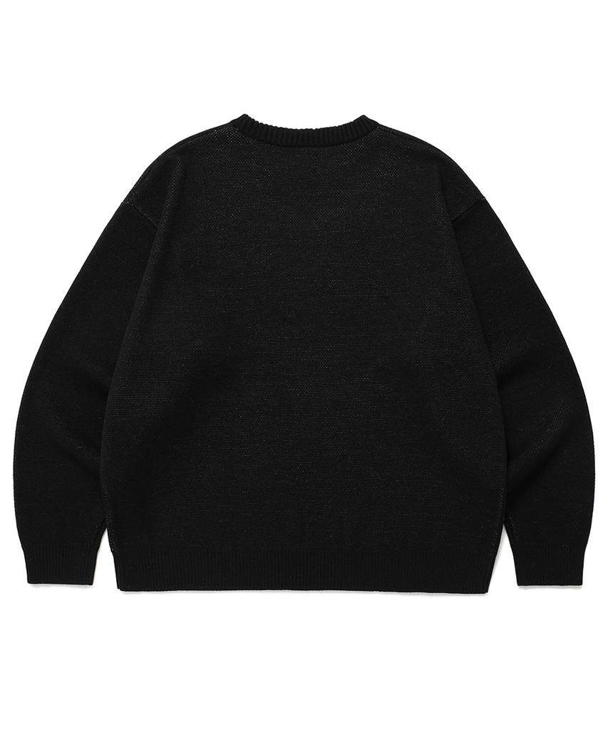 CAVISH 61Road Knit Sweater Black(Cv2Esuk600A)