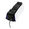 PS5 Controller Charger Stand, YH54 Dual Charging Dock for PlayStation 5 Controllers with LED Indicator