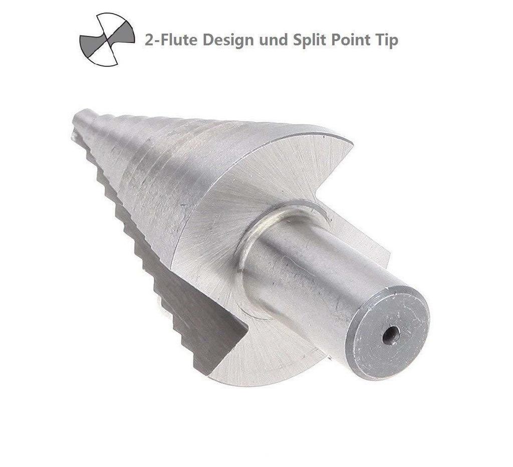Boaby Step Drill Bit 1PC High Speed Steel Step Drill Bit 5mm-35mm Wood Metal Drilling Tool Boaby Step Drill Bit 1PC High Speed Steel Step Drill Bit 5mm-35mm Wood Metal Drilling Tool