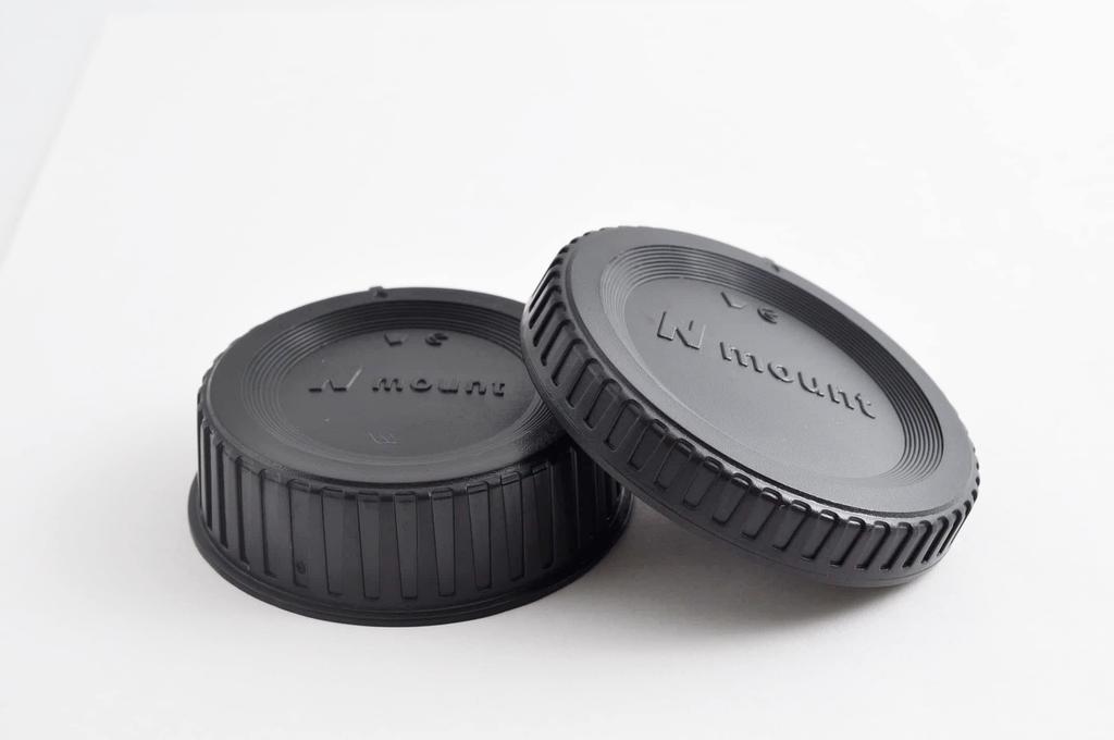 ATAK Nikon F Mount Compatible F Rear Caps Body Caps Total of 6 F Mount Caps/Lens (3 Pieces) & (3 Pieces) (Nikon Compatible)