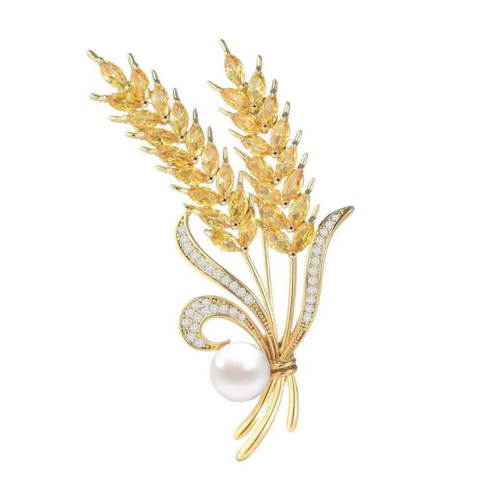 Diamond Butterfly Versatile Simple Brooch Flower Anti-light Pin Clothing Accessories Corsage