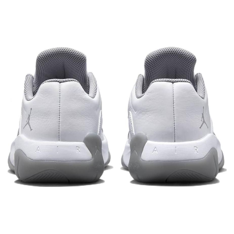 Air Jordan 11 CMFT Low White Cement Grey Women Sneakers Black DV2629-101