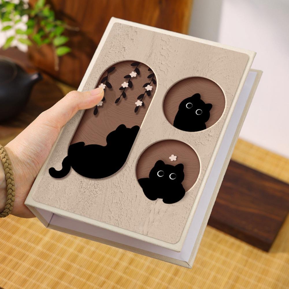 Luxury Design Photo Album Cat Themed Cover Idol Photo Card Holder Cute Card Collect Book