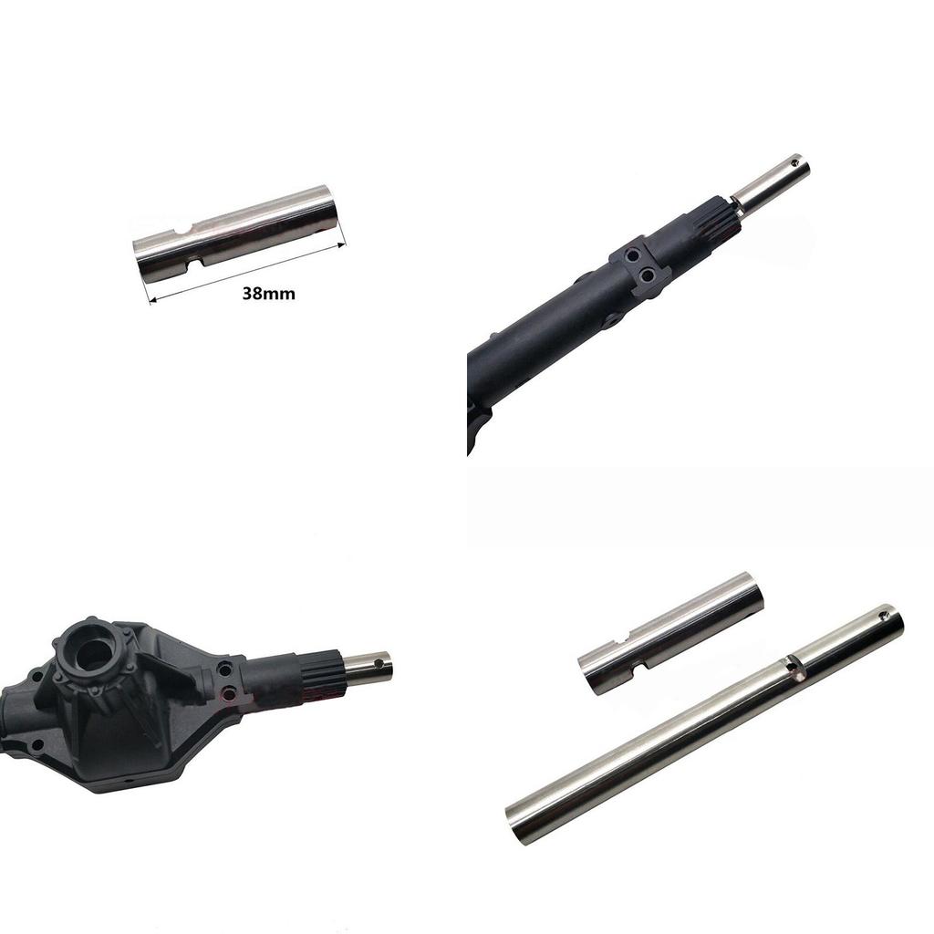 Premium Stainless Steel Axle Tubes Set For Rc 1/10 Truck Axial Ax10 Wraith Rr10