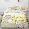 Japanese Cartoon Sumikko Gurashi Anime Bedding Set Kawaii Cute Sumikkogurashis Duvet Cover Quilt Cover Pillowcase Queen King