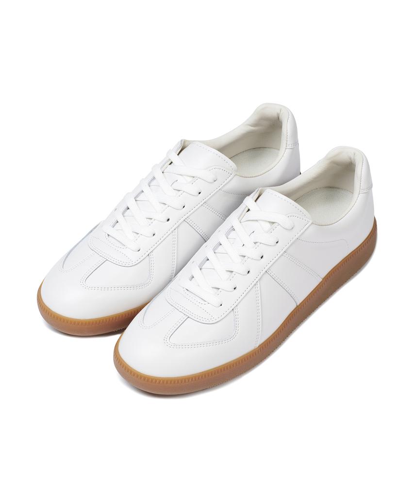 Musinsa Standard German Army Sneakers [All White]