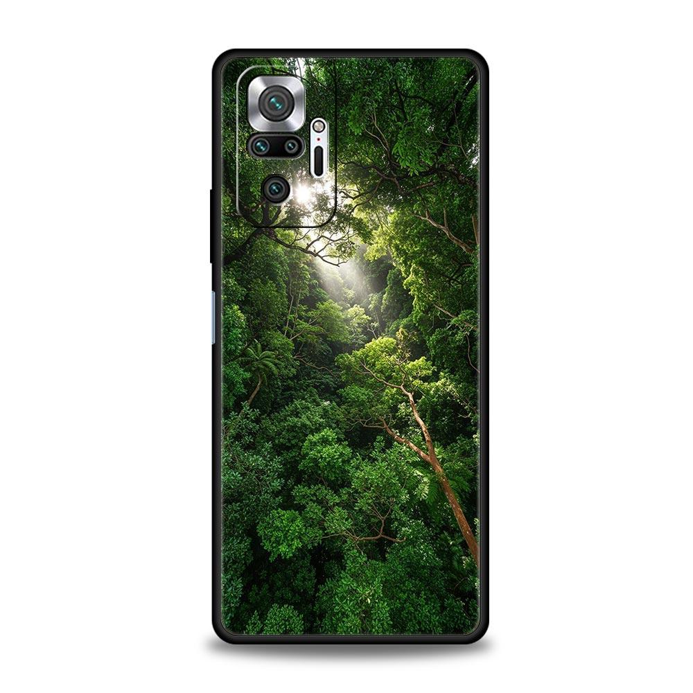 Eautiful Nature Forest Tree Phone Case For Xiaomi Redmi Note 15 14 13 12 5G 11 10 Pro Plus 4G 9S 14C 13C 12C 10C Soft TPU Cover
