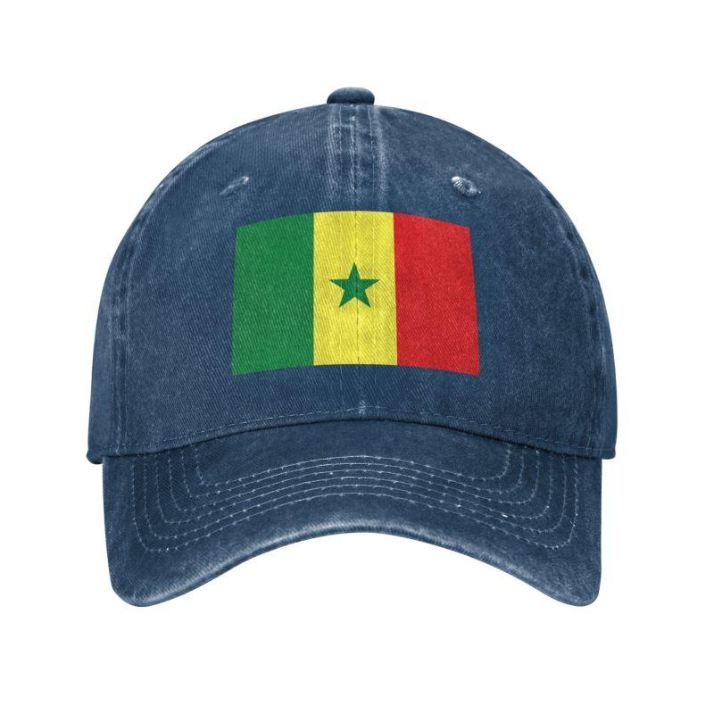 Personalized Cotton Flag Of Senegal Baseball Cap Outdoor Women Men's Adjustable Dad Hat Summer