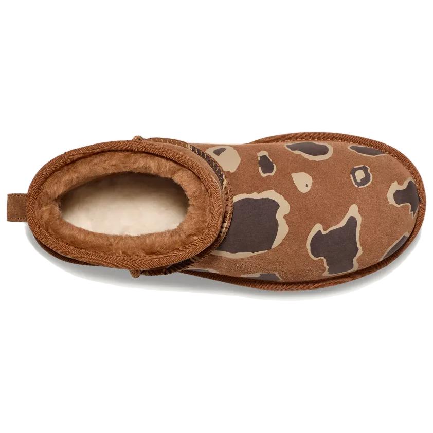 UGG Klassisk Ultra Mini Appaloosa Mote Komfortable Korte Snøstøvler Dame støvler 1166890-CRBO