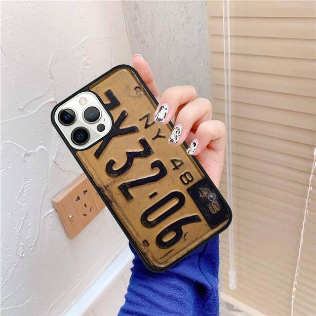 USA LICENSE NUMBER PLATES phone Case Cover For iPhone 17 Air 16 15 14 Plus apple 16 11 12 13 Pro Max coque