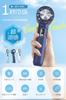 Innovative Portable Handheld Fan with Cooling Instant Cooling to Neck 5000mAh Large Mobile USB Tabletop 5 Adjustable Temperature Compact Mini Strap