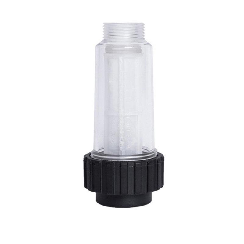 Water Filter Connector for High Pressure Washer Gun G3/4 Inch Connection (with Filter Cartridge) for Kärcher K2 K3 K4 K5 K6 K7