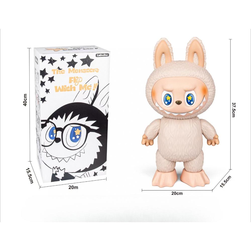 Extra-large 38CM pull-small cloth rubber doll figurine model trendy toy for living room desktop decoration