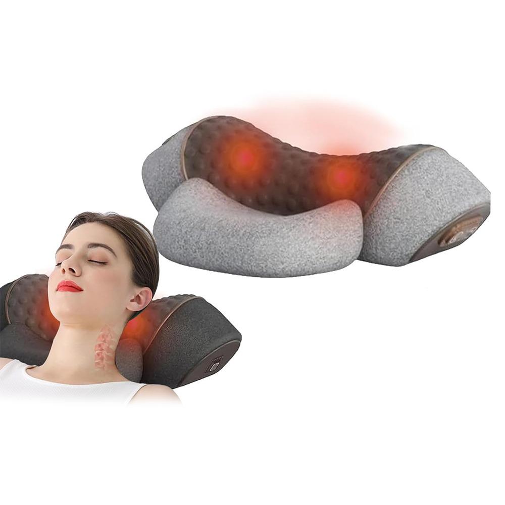 3-in-1 Neck Massage Pillow Memory Foam Neck Massager  for Neck Stretcher Massage Relaxer