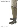 PROX PX346L Freistehende kniehohe Watstiefel (Filz), Große Angelwathosen