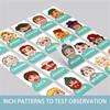 Guess Who I Am Puzzle Game Two Person Interactive Portable Tray Puzzle Board Game Suitable For Children