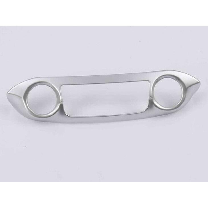 Matte Silver Center Console AC Switch Panel Trim 2012-2016 For Honda CR-V EX 1Pc