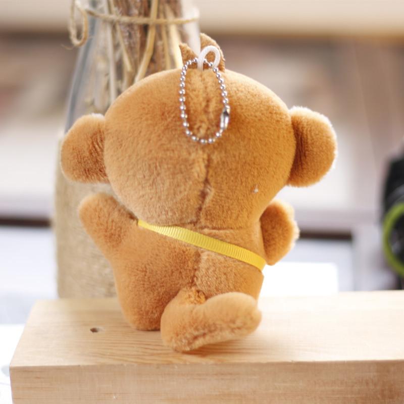 Cute And Cuddly Plush Monkey Keychain Perfect Soft Animal Toy For Bags And Keys