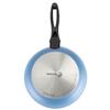 Poêle à Frire Induction 24 cm Aluminium Forgé, Antiadhésif Écologique sans PFOA FAGOR Maxima Bleu