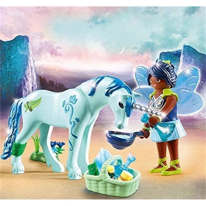 Fairies Licorne avec fée médicinale