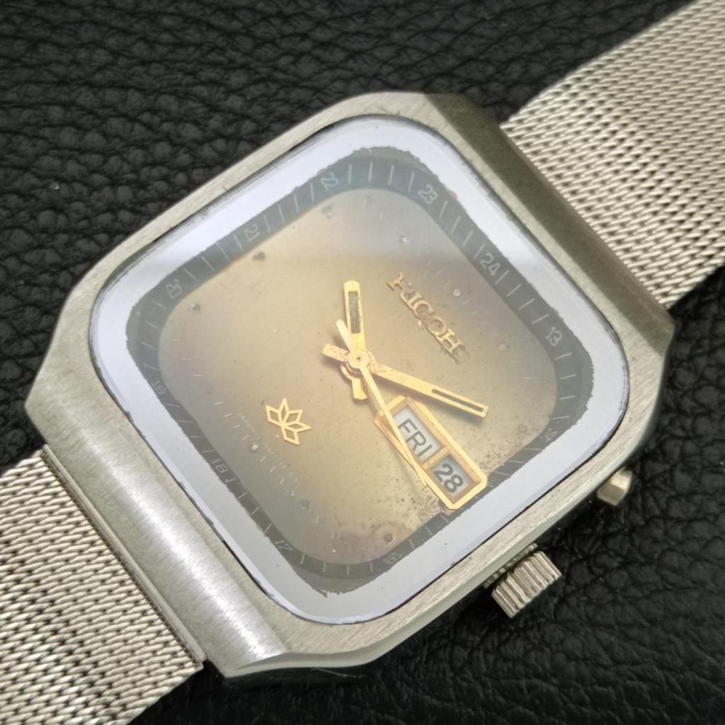 VINTAGE RICOH R31 AUTOMATIC JAPAN MENS ORIGINAL DIAL WATCH A709246-1