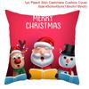 Christmas Cushion Cover  Decoration Home Santa  Decorations  Gift Navidad Happy New Year 2022