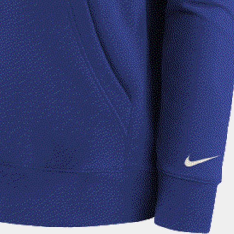 Nike X NBA Hoodie Large Logo Casual Comfortable Fleece Long Sleeve Kids Hoodies Dark-Blue 3Z2B7FFPV-31T
