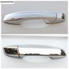 For VW Volkswagen Golf 7 7.5 MK7 2014 -  ABS / Chrome Carbon Fiber Car Door Handle Bowl Cover Kit Trim Exterior Accessories