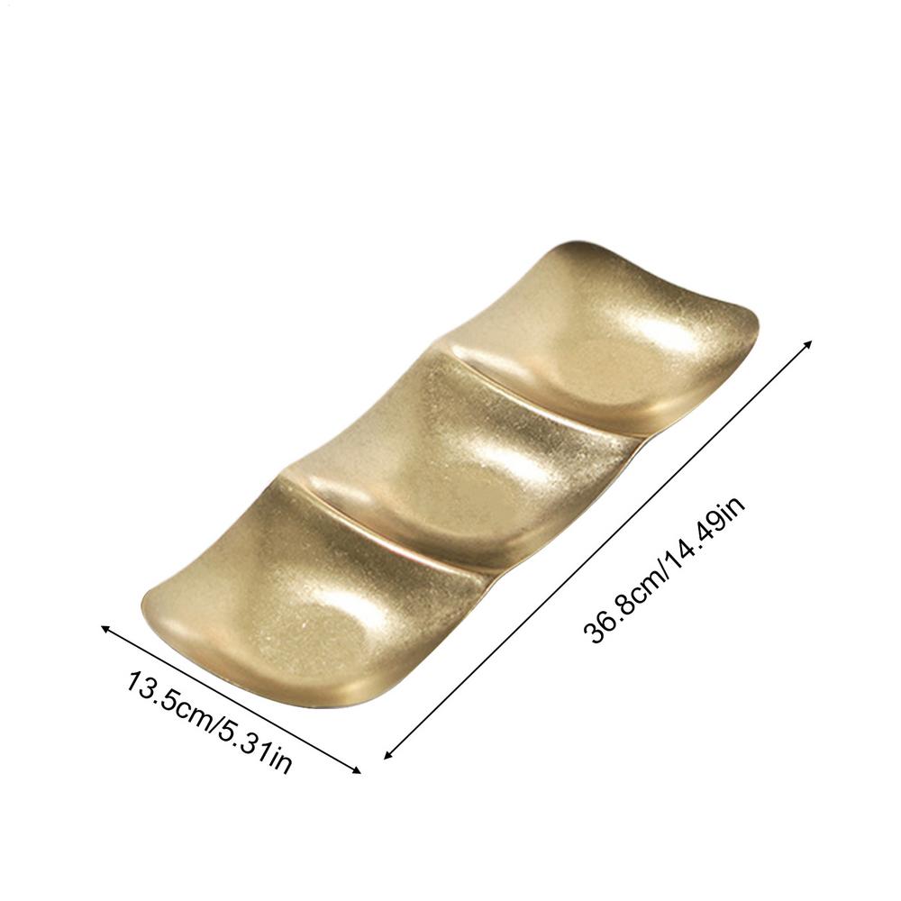 

Snack Platter Portable Decorative Plate Decorative Snack Tray for Home Kitchen Living Room Dining Room Tea Table Bread Fruits