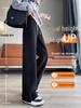 2025 Versatile Lambswool Warm Commuting Pants: Autumn/Winter Plus Velvet Casual Slit Style