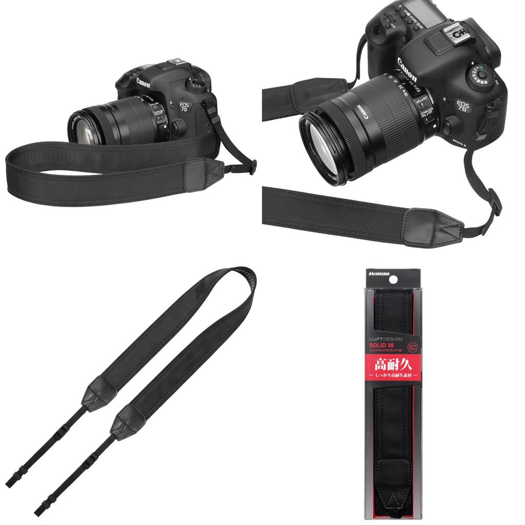 HAKUBA Camera Strap Lufft Design Solid Neck Strap KST-64S38 38mm Wide DSLR Shoulder Strap High Durability