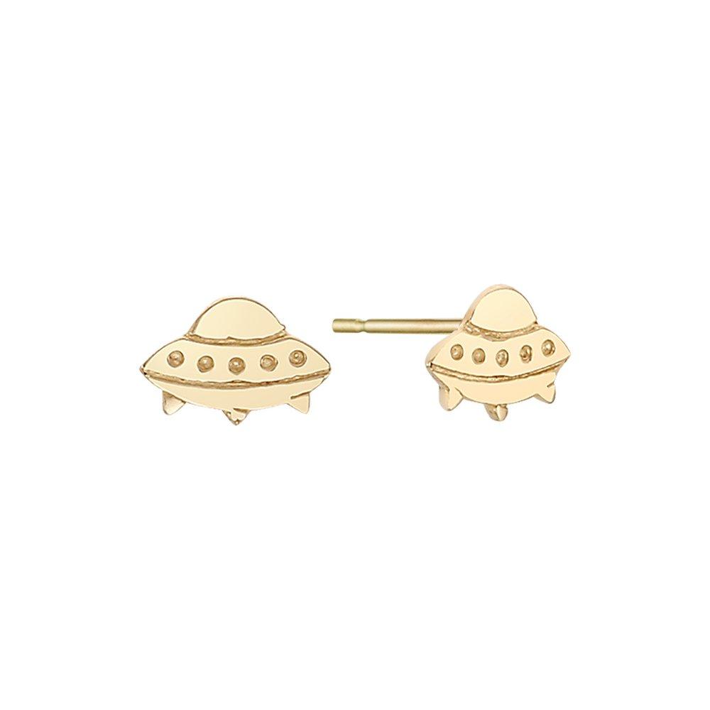 

[10K] Spaceship Earrings Eamm0020
