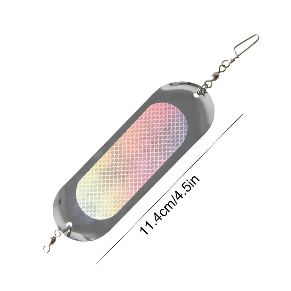 

Рыболовные флешеры для троллинговой доски для ловли лосося, рыболовные приманки с подсветкой, 4,5 дюйма, металлические флеш-доски, 23 г