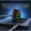 240W PD Fast Charging Type‑C Cord with Power Display, 480Mbps High‑Speed Data Transfer Cable for iPhone 15 16 17, Samsung & Huawei Phones