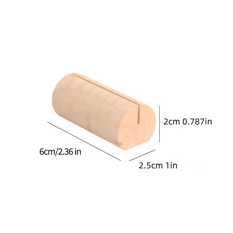 Business Card Holder Organizer Office Desk Display Stand Memo Counter Accessories Tabletop Shelf Home Wooden Card Holder Storage