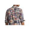 Polo Ralph Lauren SS23 Patchwork Rutete Enkeltspent Langermet Skjorte Herre skjorter Flerfarget MNPOWOV16822799-999
