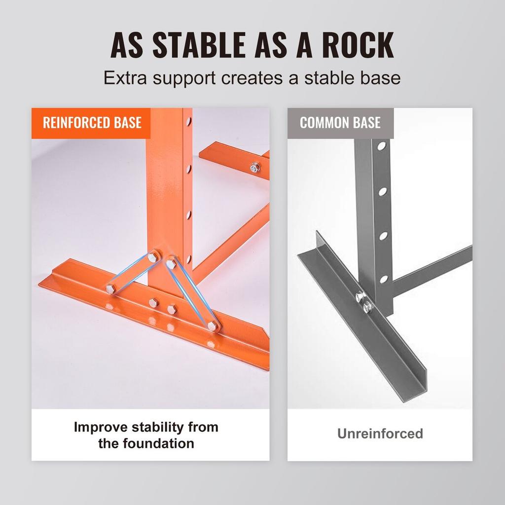 Hydraulic, 12 Ton H-Frame Floor, Stamping Plates, Adjustable Working Table Height for Bending or Straightening Metal, Garages, or Homes Shop Press,