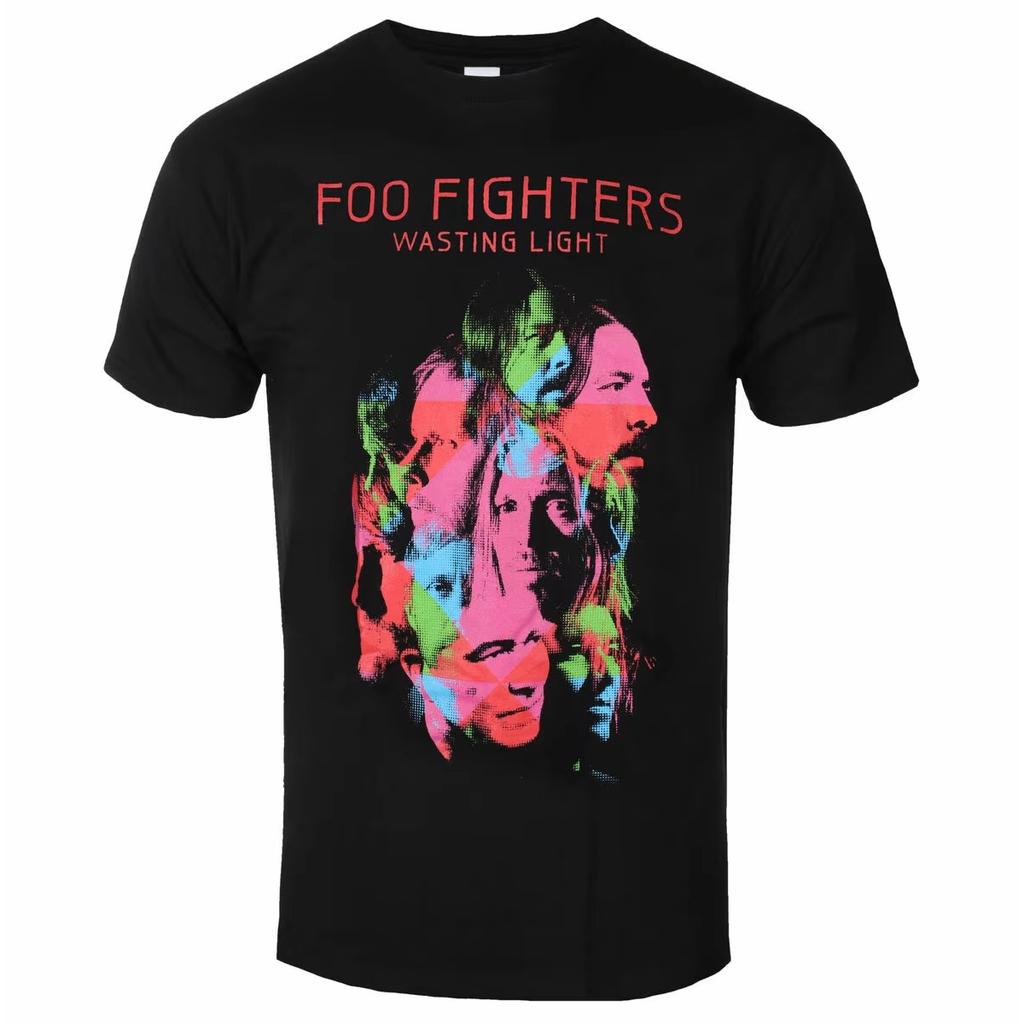 Hot Sale Foo Fighters Band Graphic PrintT-shirt Men Women Short Sleeve Streetwear Harajuku Fashion Cotton Summer New Tee Loose Casual Oversized Top