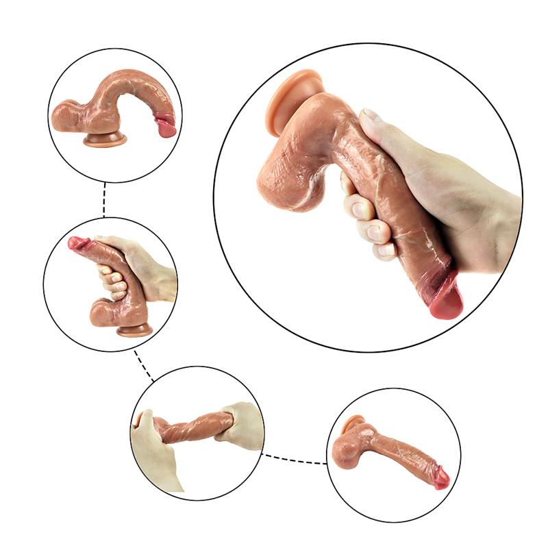 Super Soft Oversized Rough Horse Phallus Female Masturbator Simulation Fake Sex Toys