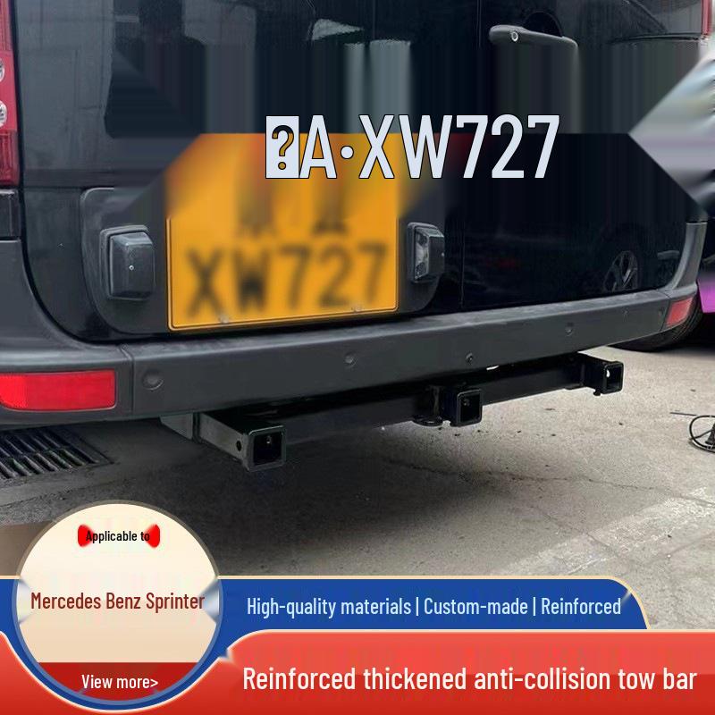 Compatible with Mercedes-Benz Sprinter Trailer Boom Conversion, RV Motorboat Trailer Hitch, Off-road Tow Hook, and Three-bar Tow Arm.