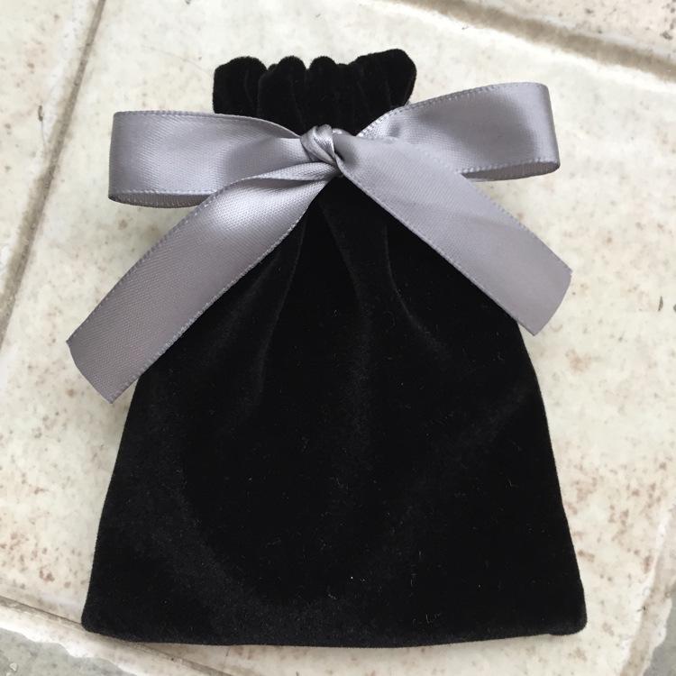 Butterfly Velvet Drawstring Jewelry & Lipstick Storage Bag