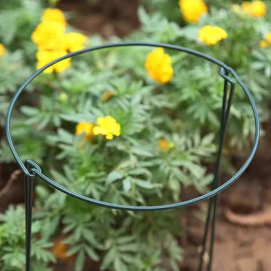 Plant Stand Rustproof Garden Plant Support Climbing Frame Durable Iron Plant Holder for Tomatoes Peonies Balcony Office Yard