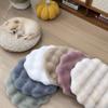 Puppy Nest Mat Warm Cat Plush Nest Fleece Round Dog Sleeping Pad Soft Non-Slip Cat Floor Mat Autumn Winter