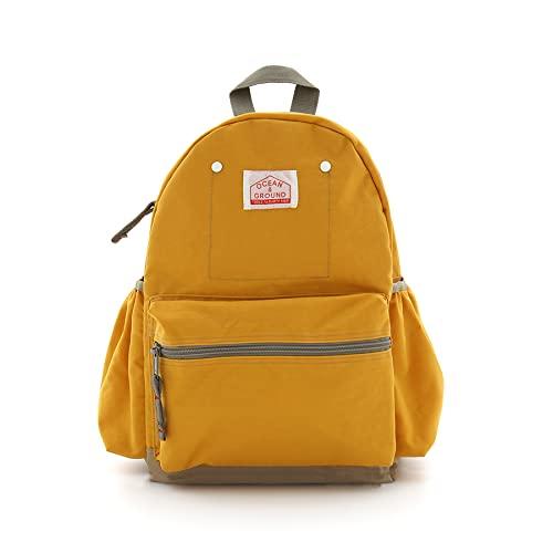 

Ocean & Ground Backpack, Baby Backpack for Kids, Boys and Girls, Kindergarten, School, Gym Clothes, DAYPACK GOODAY Knapsack (Mustard, XS)