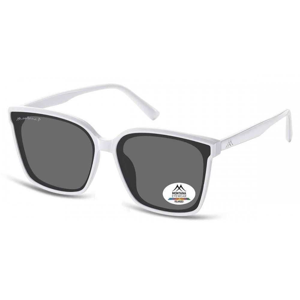

Montana Eyewear Mp67 Polarized Mp67c Unisex Sunglasses White/63