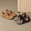 Damen Loafer Schuhe Anti-Rutsch Schnürung Bequem Damen Mary Jane Frühling und Herbst Atmungsaktiv Formell Damen Schuhe