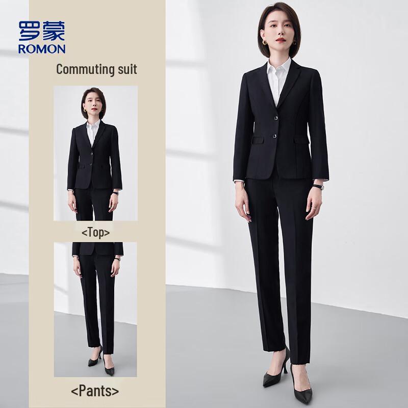 Women s Slim Fit Blazer & Pants Suit Set M