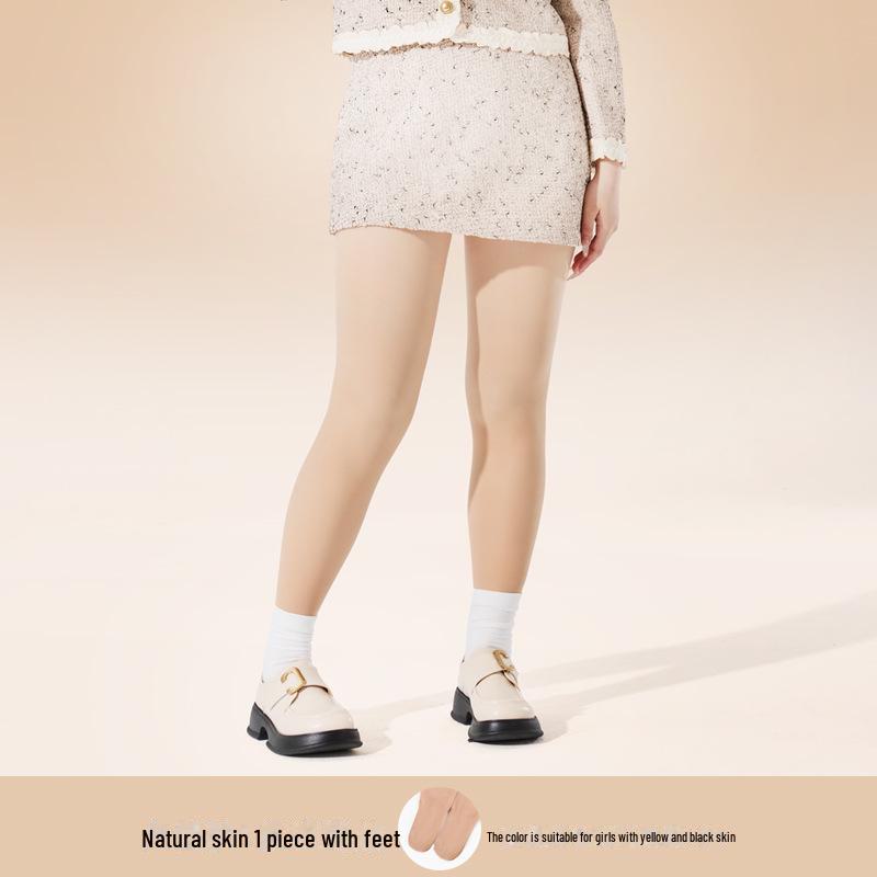 

Колготки Bonas Plus Size Nude Feeling для осени/зимы - плотные, без промежности, телесного цвета even feet, Lint-free 160G